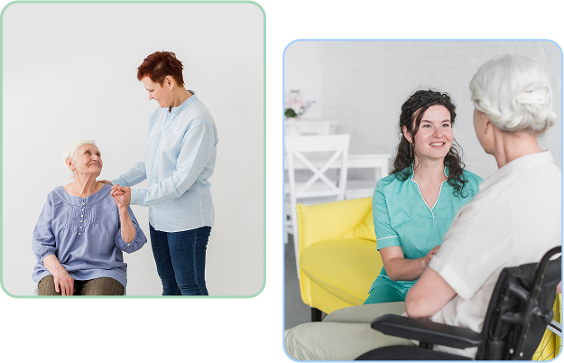 Nurses working